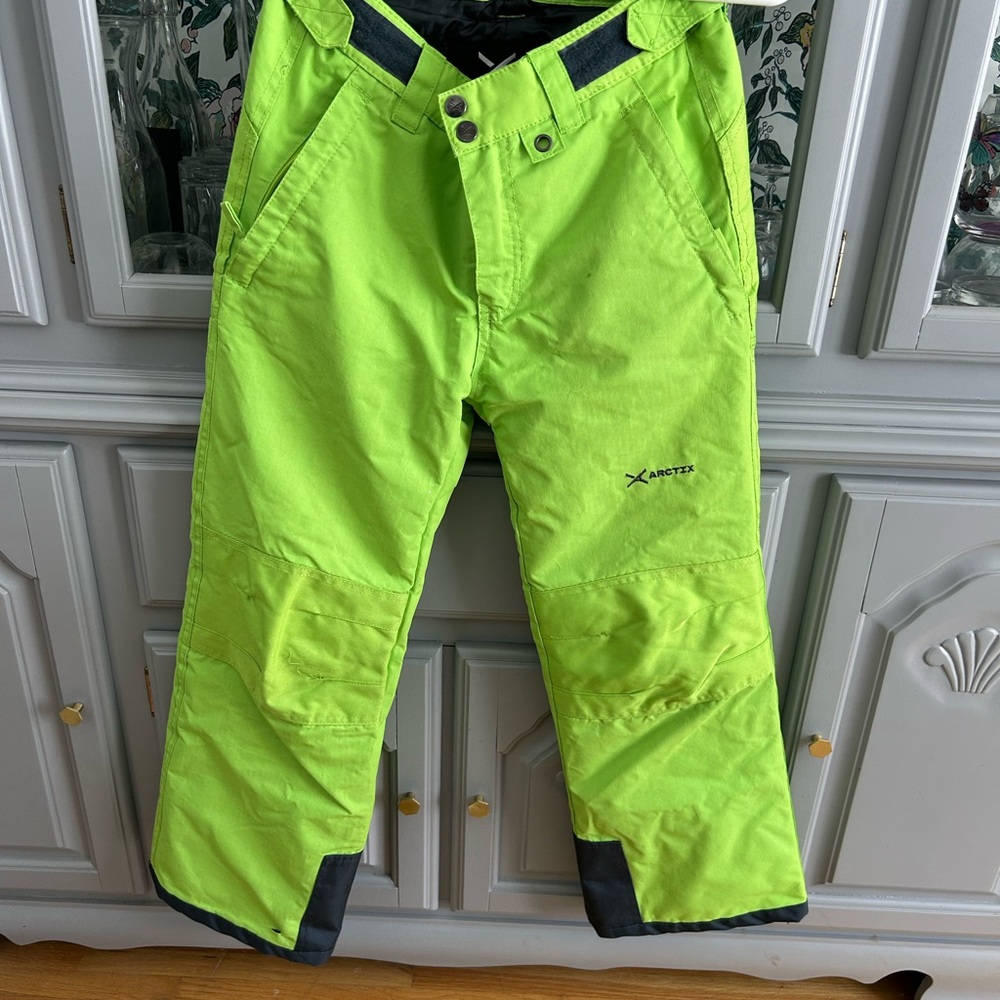 X-Actex Neon Green Snow Pants